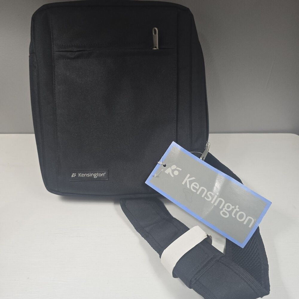 NEW Kensington Computer Shoulder Bag Sling Black K62571